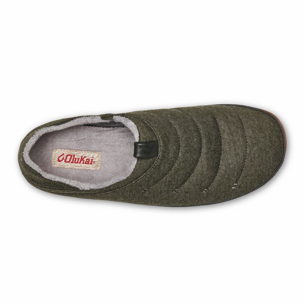 Olukai Men's Mahana Slipper - Nori US357-068